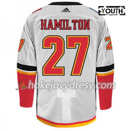 Dětské Hokejový Dres Calgary Flames DOUGIE HAMILTON 27 Adidas Bílá Authentic